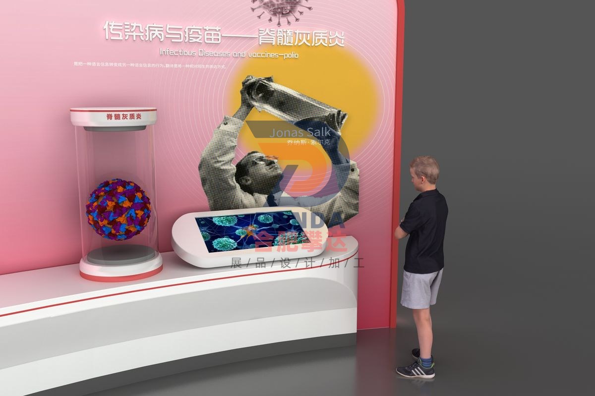 传染病与疫苗——脊髓灰质炎展项图
